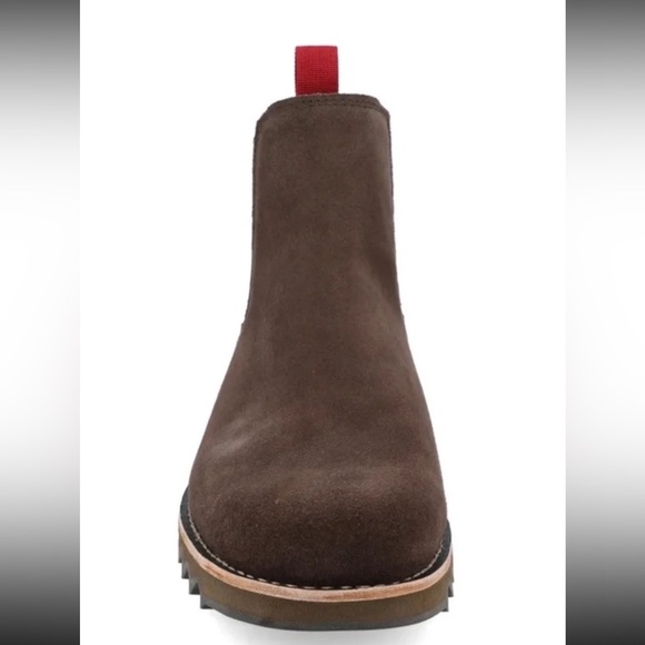Like New Territory Mens Yellowstone Pull-on Water Resistant Chelsea Boots bwn 11 main image 8